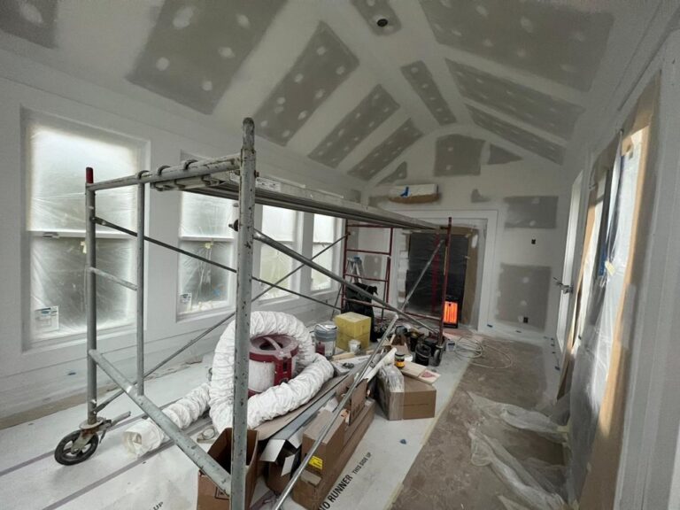 drywall repair and interior painting project in Columbus Ohio