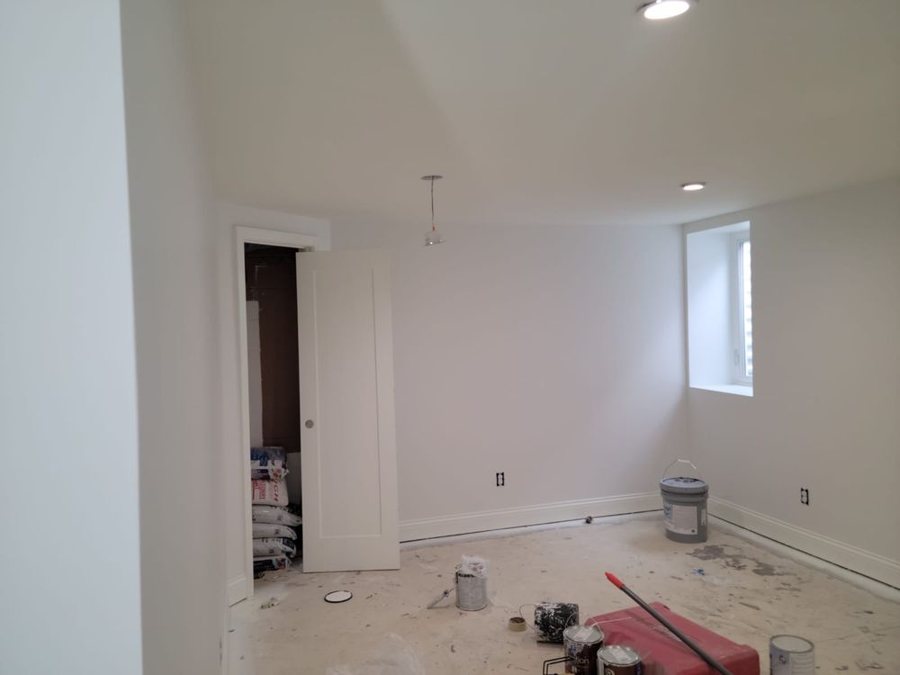 interior painting service in Westerville Ohio residential room painting project