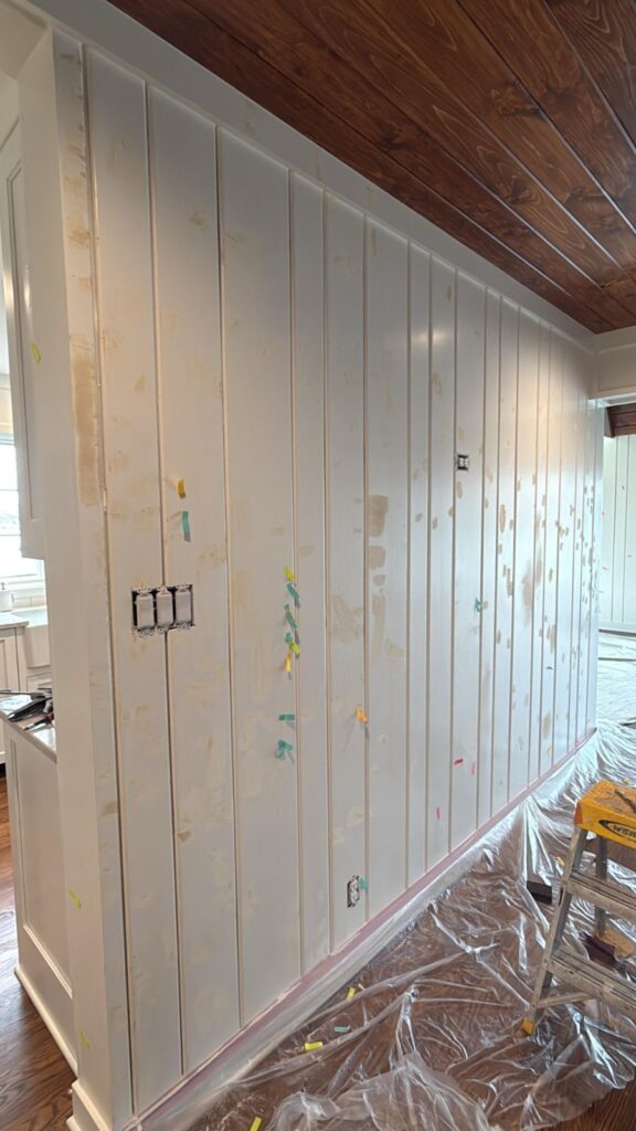 wall preparation and drywall repair before residential painting in columbus ohio